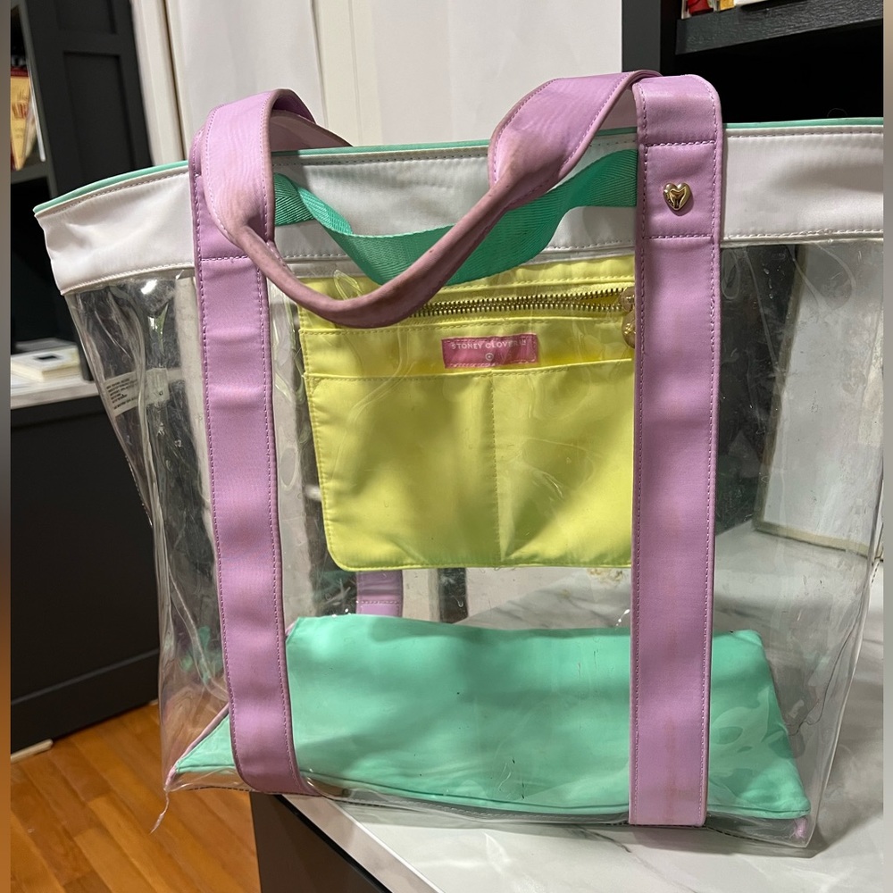 Stoney Clover Lane x Target Transparent Beach Tote Bag